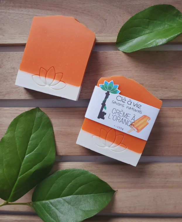 Savon Crème à l'orange - Clé à vie